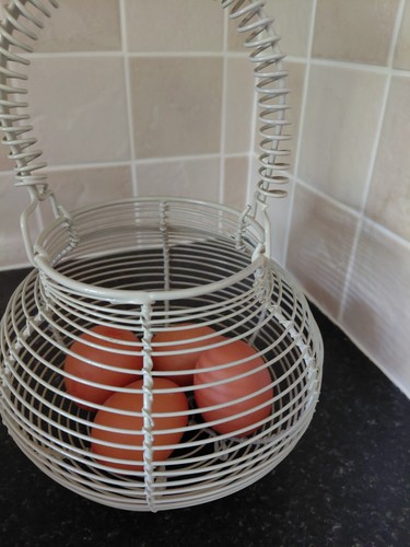 Wire egg basket new - wire,