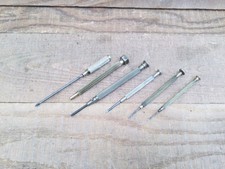 Vintage Brass Watchmakers Jewellers Precision Screwdrivers Selection