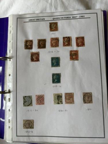 Great britain used stamp mixed - stamp,