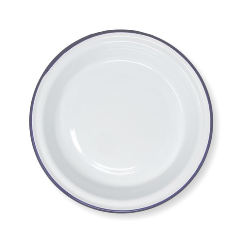White 22cm diameter - , round