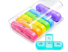 Large 7 Slots AM PM Weekly