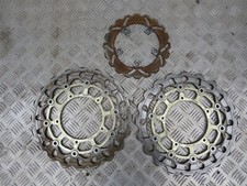 Yamaha YZF R1 5VY 2004 - 2006  Front and rear used set of wave disks