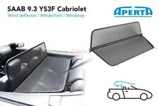 WINDSTOP FITS SAAB 9-3 YS3F CONVERTIBLE 2002-2015 WIND DEFLECTOR SHIELD SCREEN