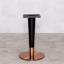 COPPER TABLE BASE BLACK DINING TABLE BASE FOR RESTAURANTS BARS CAFES