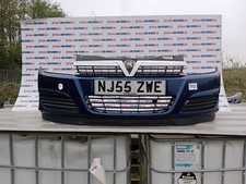 VAUXHALL ASTRA ESTATE 5DR MK5 H 2005 BLUE 4CU FRONT BUMPER MARKS