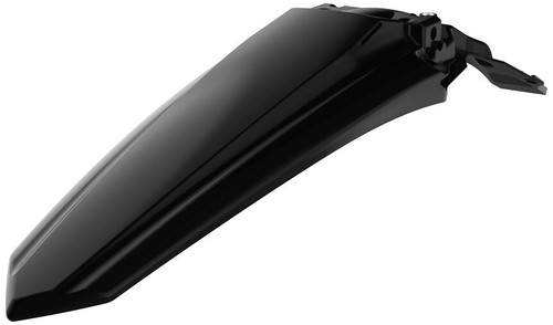 Polisport rear fender black - rear,