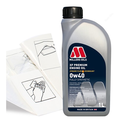 Engine oil top - up, millers