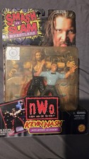 WCW NWO Kevin Nash Boxed Figure 1999 (Never Opened But Wear to Box See Photos)