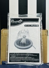 ❤️ PawHut 170cm Splash Pad Sprinkler for Pets Dog Bath Pool Water Game Mat Toy