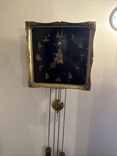 Vintage Hans Christian Anderson Pendulum Wall Clock Circa 1960 - Made In Denmark