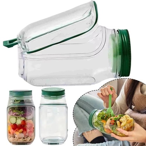 Salad pod container mason - pod,