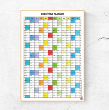 2026 FULL Year Wall Calendar