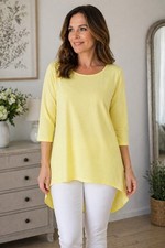 New Lemon Yellow tie waist