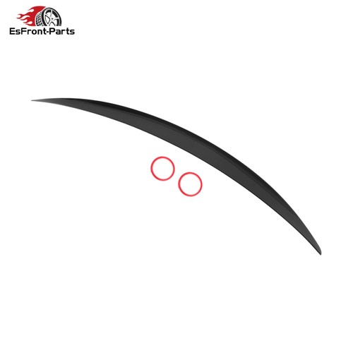Trunk boot spoiler - spoiler, gloss