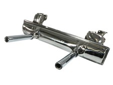 Stainless steel exhaust incl