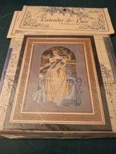 Lavender and Lace Cross Stitch