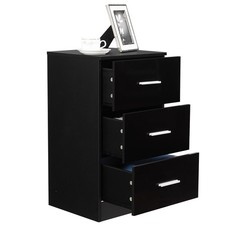 High Gloss Bedside Table with
