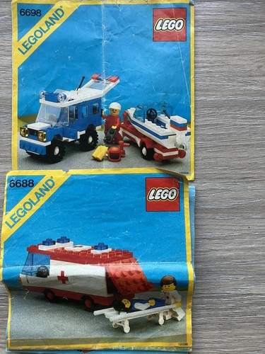 Lego town ambulance - town,