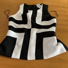 RONALD JOYCE  AFTER SIX SIXTIES STYLE VINTAGE SLEEVELESS TOP  Size 10