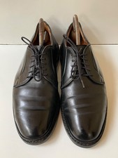 Alden Shell Cordovan 9901 Black Blucher Men's Oxford Dress Shoes Size USA 8.5