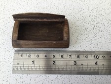 Antique Pocket Wooden Snuff