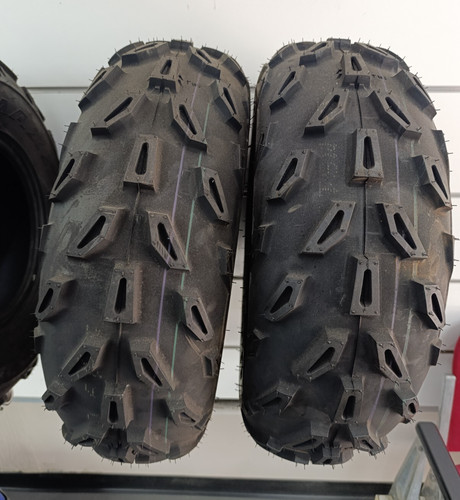 Pair front maxxis tires - front,