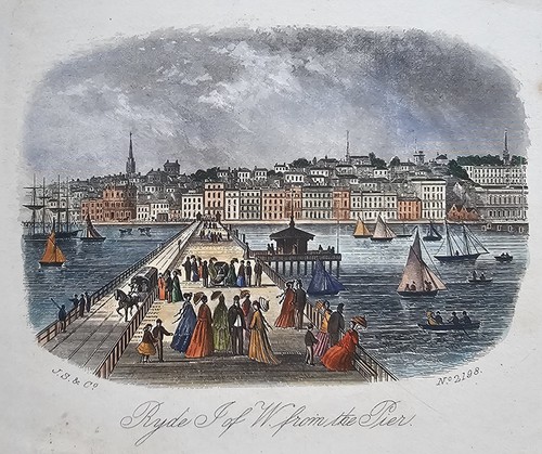 Antique ryde isle wight - ryde, of