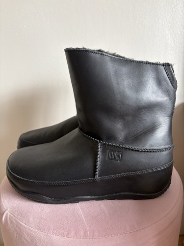 Fitflop leather boots - fitflop,