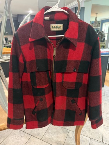 Vintage bean buffalo plaid - bean,
