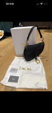 Black medium size Dior bag 