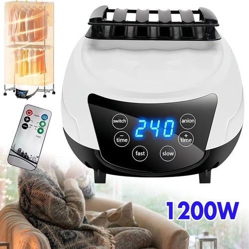 Portable heated clothes horse - portable,