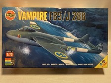 Airfix vampire fb5 j - 1/72, fb5/j