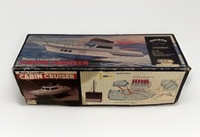 Vintage Model Boat Radio Control R/C Cabin Cruiser Spares and Repairs - See Desc