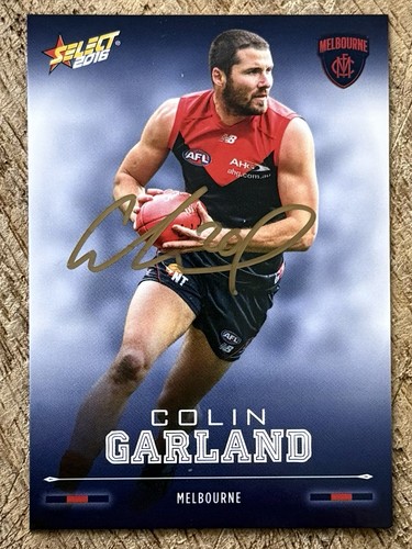 Colin garland signed - signed, afl