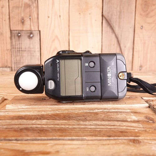 Faulty minolta flash meter - faulty,
