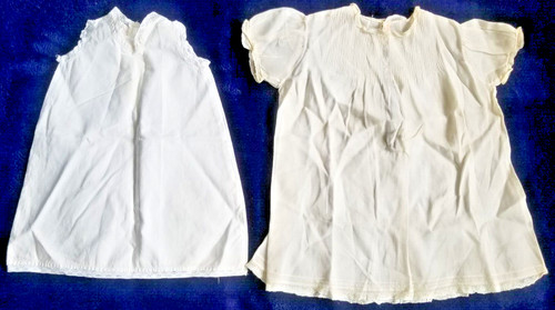 Victorian white baby gown - , with