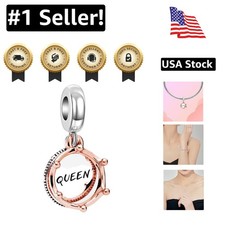 Royal Queen Crown Charm - 925