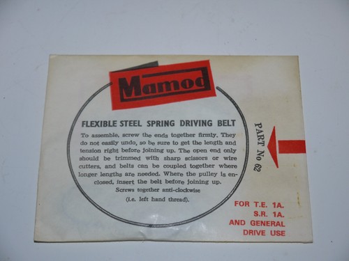 New mamod drive bands - mamod,
