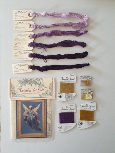Lavender and lace angel - and, of