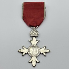 MBE Medal Civil 2nd Type King & Queen Original