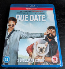 Due Date Blu-ray (2011) Zach Galifianakis, Phillips (DIR) cert 15 Ex Rental