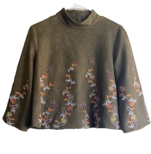 Olive green silk cotton - green,