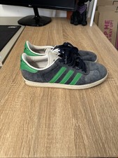 ADIDAS GAZELLE 2 OG 2012 Indigo Blue Kelly Green Size 7