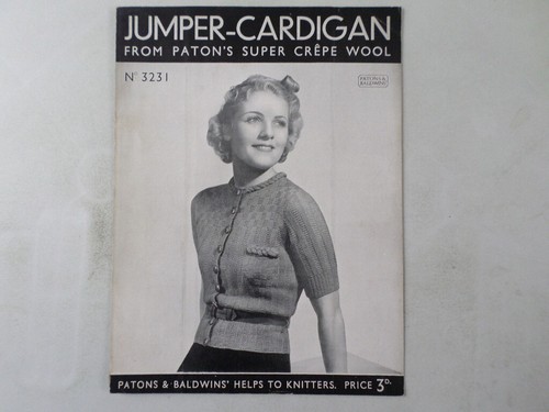 1940 vintage knitting - vintage,