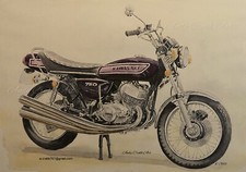 Kawasaki 750 motorcycle - kawasaki,