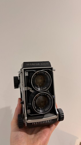 Mamiya c220 medium format tlr - mamiya,