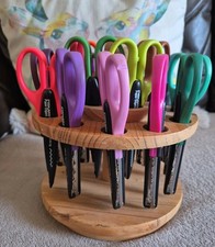 Fiskars Craft Paper Card Scissors 19 Pairs With Carousel