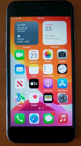 Apple iphone 64gb sim - 64gb, free