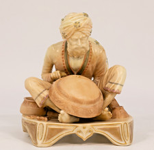 Rare Royal Worcester figure "Haji Mijak, the Coppersmith" James Hadley 1884