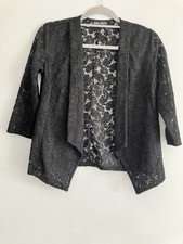 Select Black Lace Jacket Size